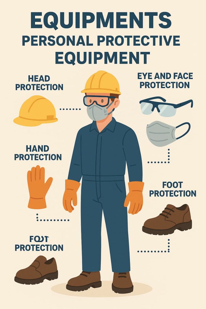 اینفوگرافیک تجهیزات حفاظت فردی - PPE